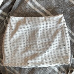 White skirt with sparkles. Haute Monde size S